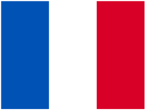 Drapeau de la France.
